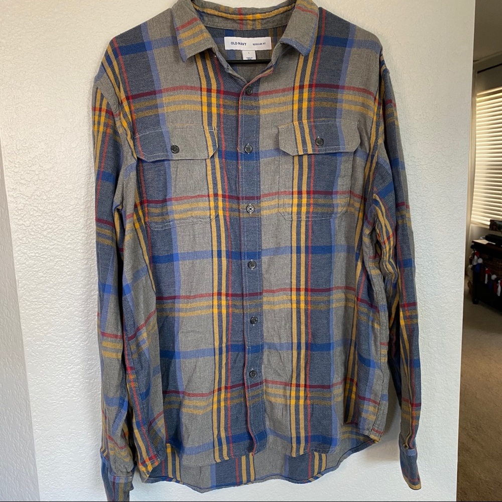 [Men’s] Old Navy • flannel shirt